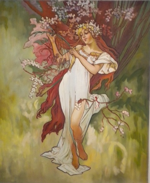 store falso d'autore Spring - high quality di Mucha Alphonse
